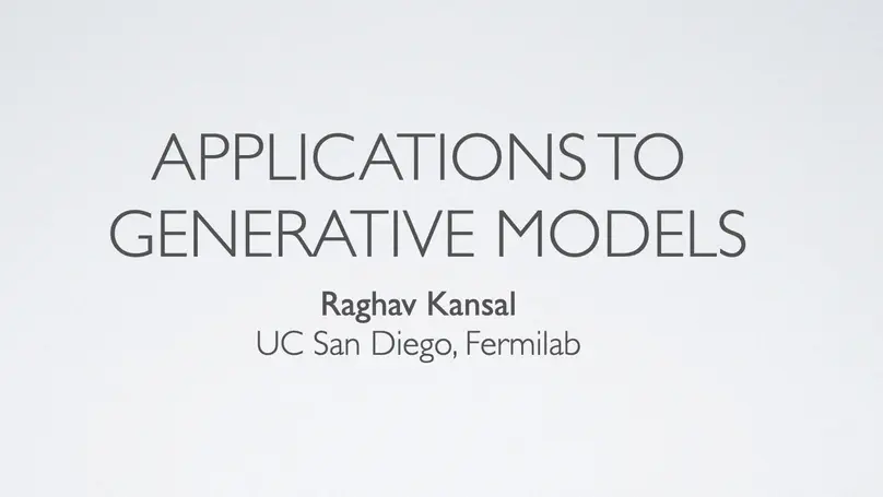 Applications of two-sample goodness-of-fit tests to deep generative models