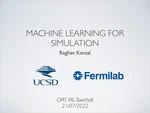 Overview and Outlook: Machine Learning for Simulation