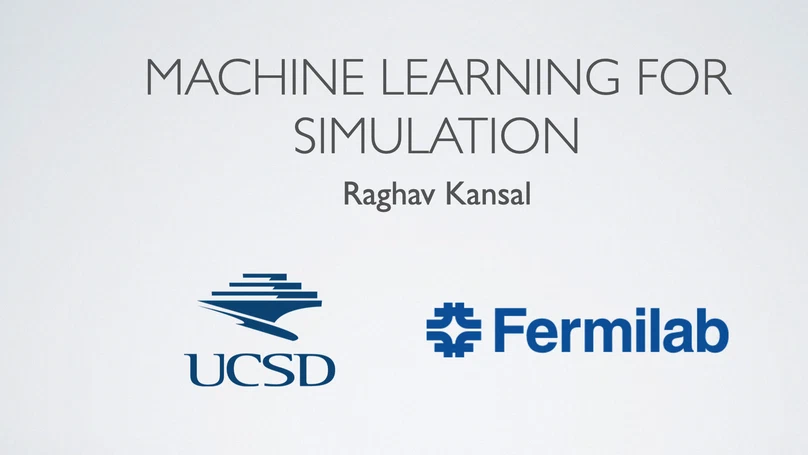 Overview and Outlook: Machine Learning for Simulation