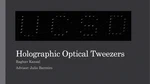 Holographic Optical Tweezers